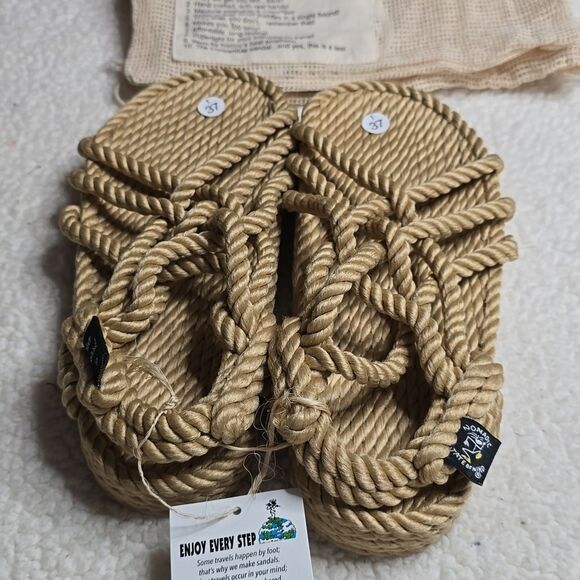 NWT Nomadic State of Mind Rope Sandals, JC Sandals For Men and Women, Unisex 37 - Picture 3 of 8